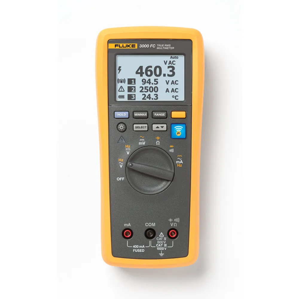 FLUKE 1000V FC Wireless Digital Multimeter FLUFLK3000FC