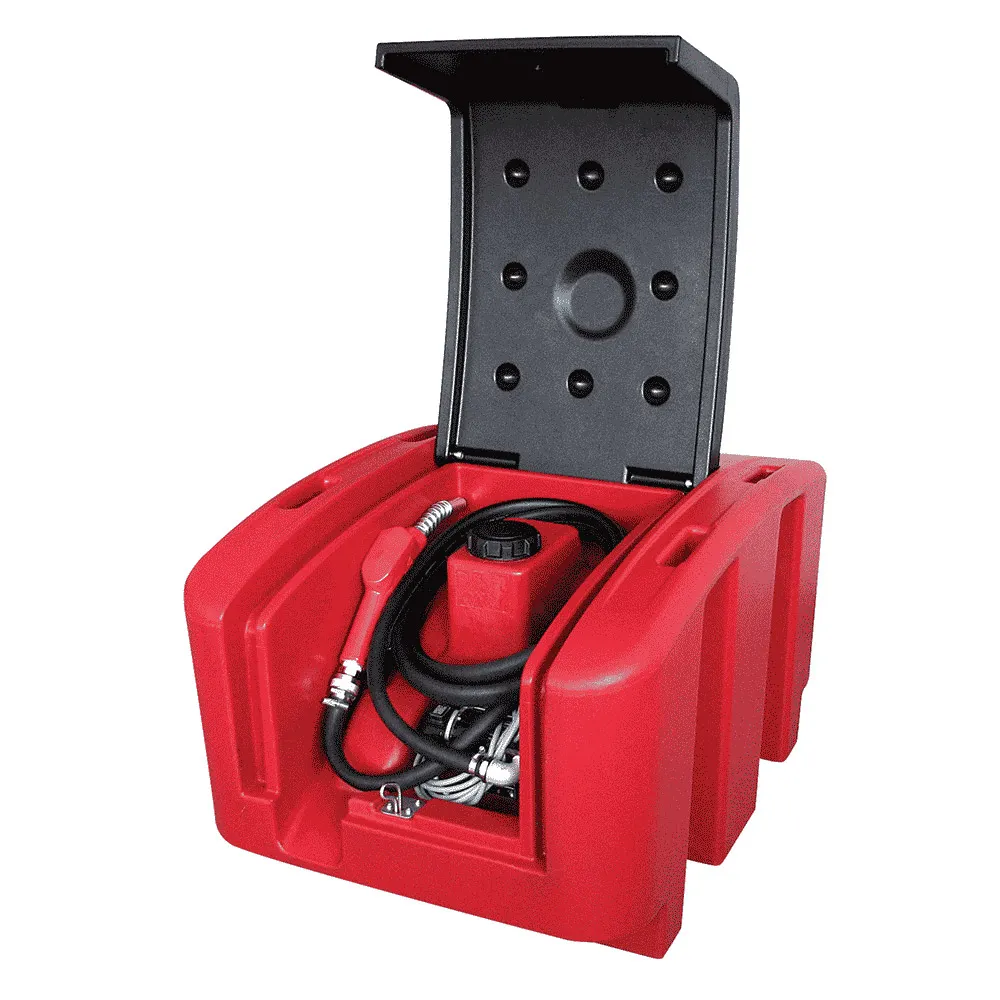 ALEMLUBE 200L Lockable Poly Tank w/ 12V Kit And Automatic Nozzle L20040PA