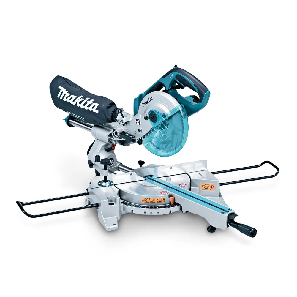 MAKITA 18V 190mm Sliding Compound Mitre Saw Skin DLS713Z