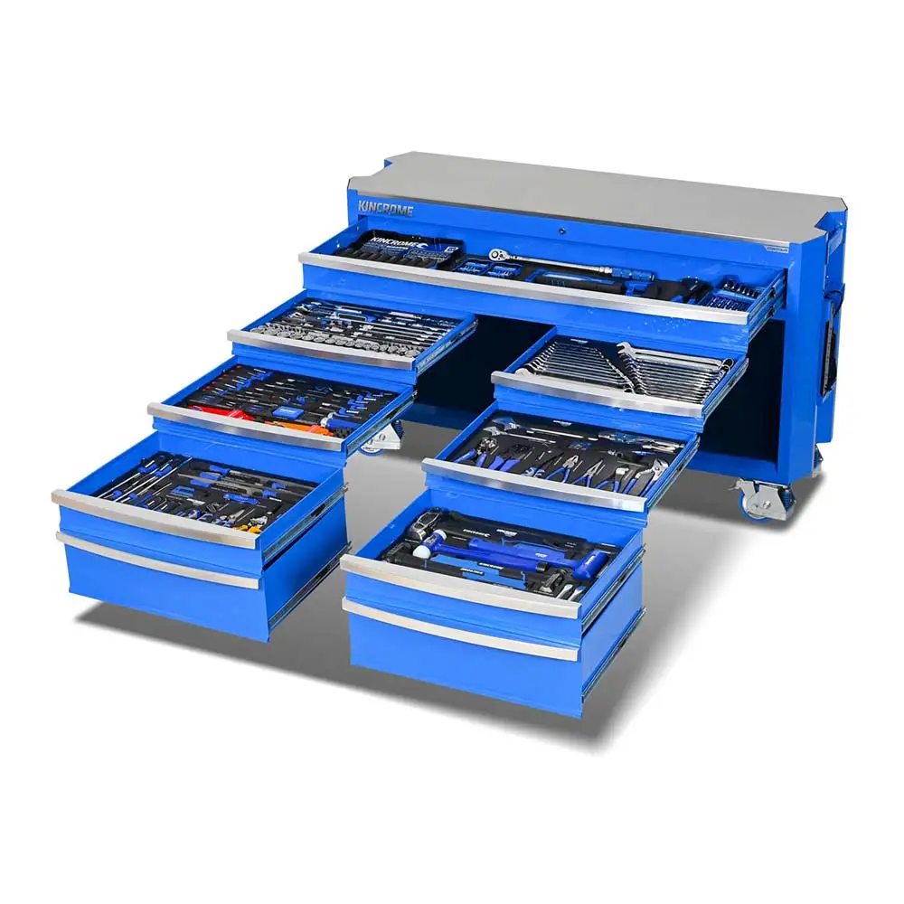 KINCROME 60" 12 Drawer Contour Trolley Tool Kit - 454 Piece K1968