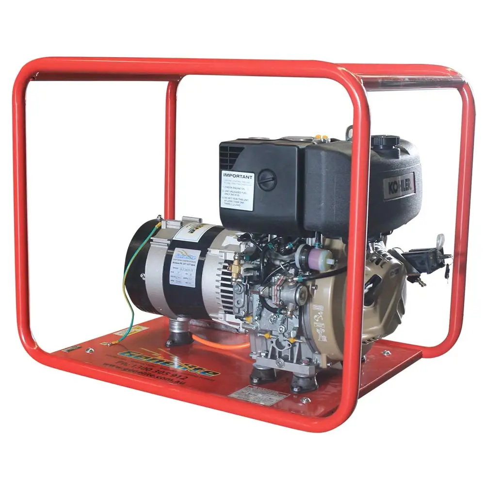 GENELITE 7.0kVA KOHLER Diesel Generator Single Phase GKD5600E