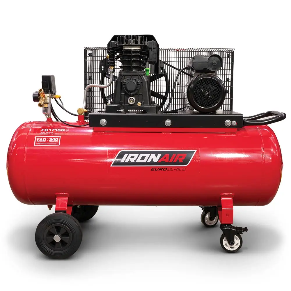IRONAIR 150L 3.0Hp Belt Compressor FB17150