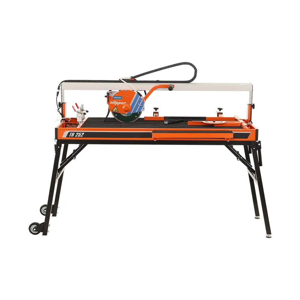 NORTON CLIPPER 1200mm 1500W W/Legs 15/10mm Doc TR252 Tile Saw 70184694289