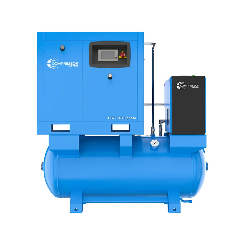 COMPRESSOR SYSTEMS Westair 849L/M 320L 10HP Rotary Screw Compressor CS7.5TD