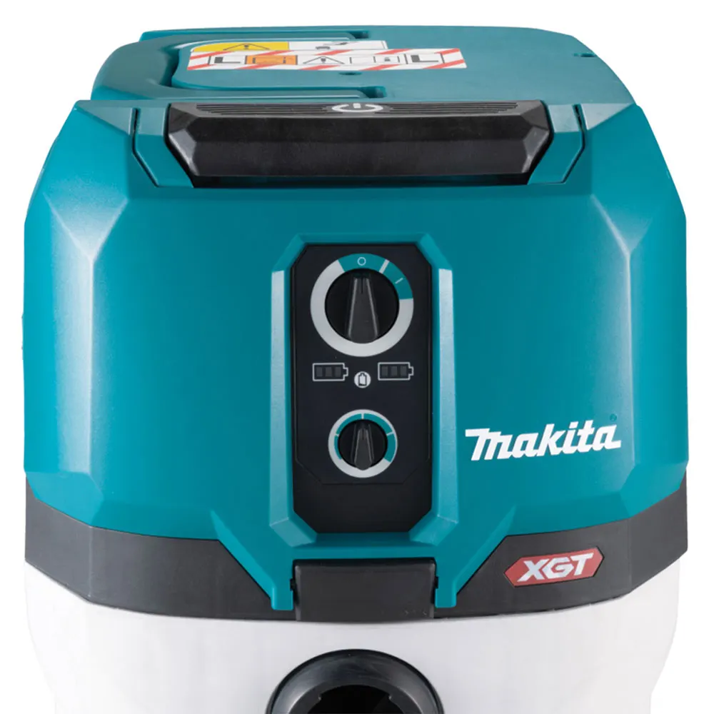 MAKITA 40V Max Brushless Wet/Dry Dust Extraction Vacuum Skin VC003GLZ02