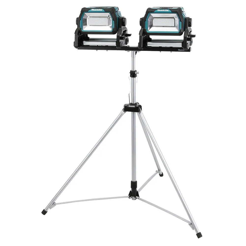 MAKITA 2x 18V High Brightness LED Work Light w. Tripod Skin DML809X2
