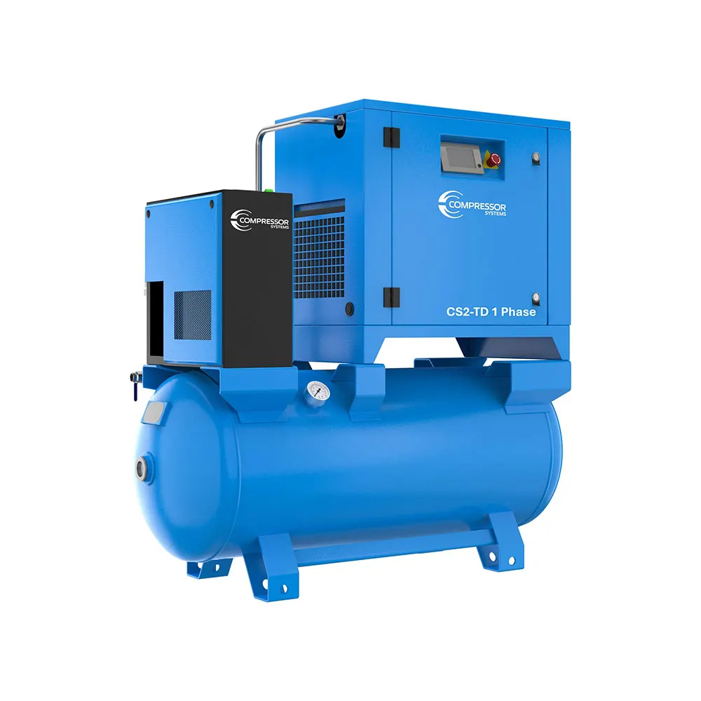 COMPRESSOR SYSTEMS Westair 283L/M 320L 15A 4HP Rotary Screw Compressor CS2-TD