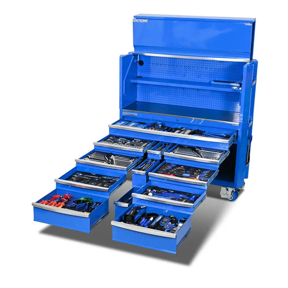 KINCROME 60" 12 Drawer Contour Workshop Tool Kit - 869 Piece K1965