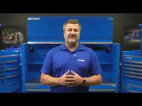 KINCROME 60" 22 Drawer Contour Workshop Tool Kit - 868 Piece K1967