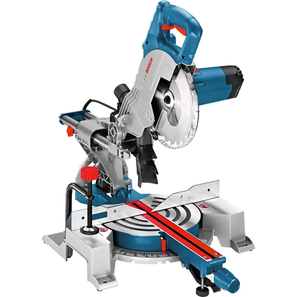 BOSCH 216mm 1400W Sliding Mitre Saw GCM 800 S 0601B19040