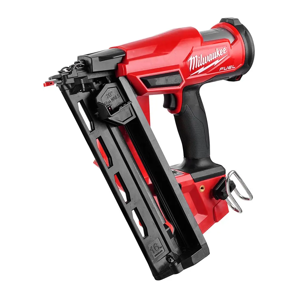 MILWAUKEE 18V FUEL 16 Gauge 20 Degree Angled Finishing Nailer Skin M18FN16GA-0C