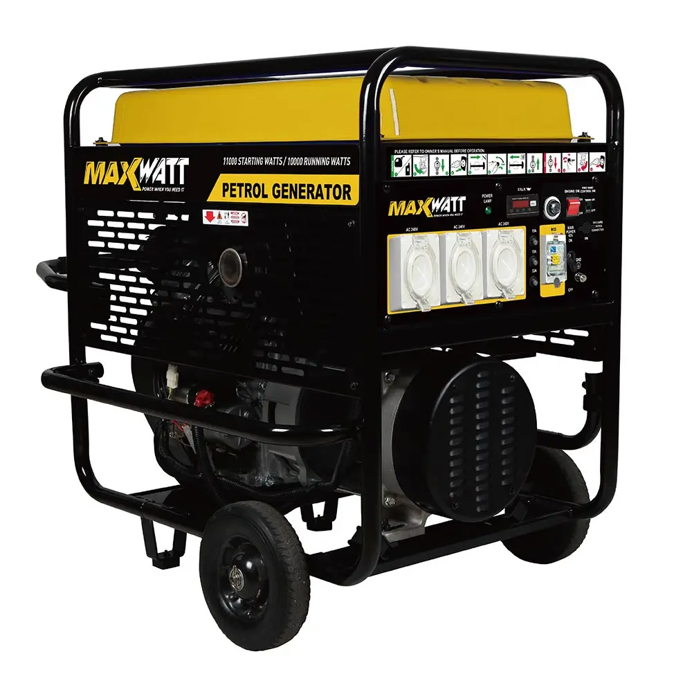 MAXWATT 13.5kVA Open Frame Electric Start w/ 2 Wire Auto Start Generator MX13000AS