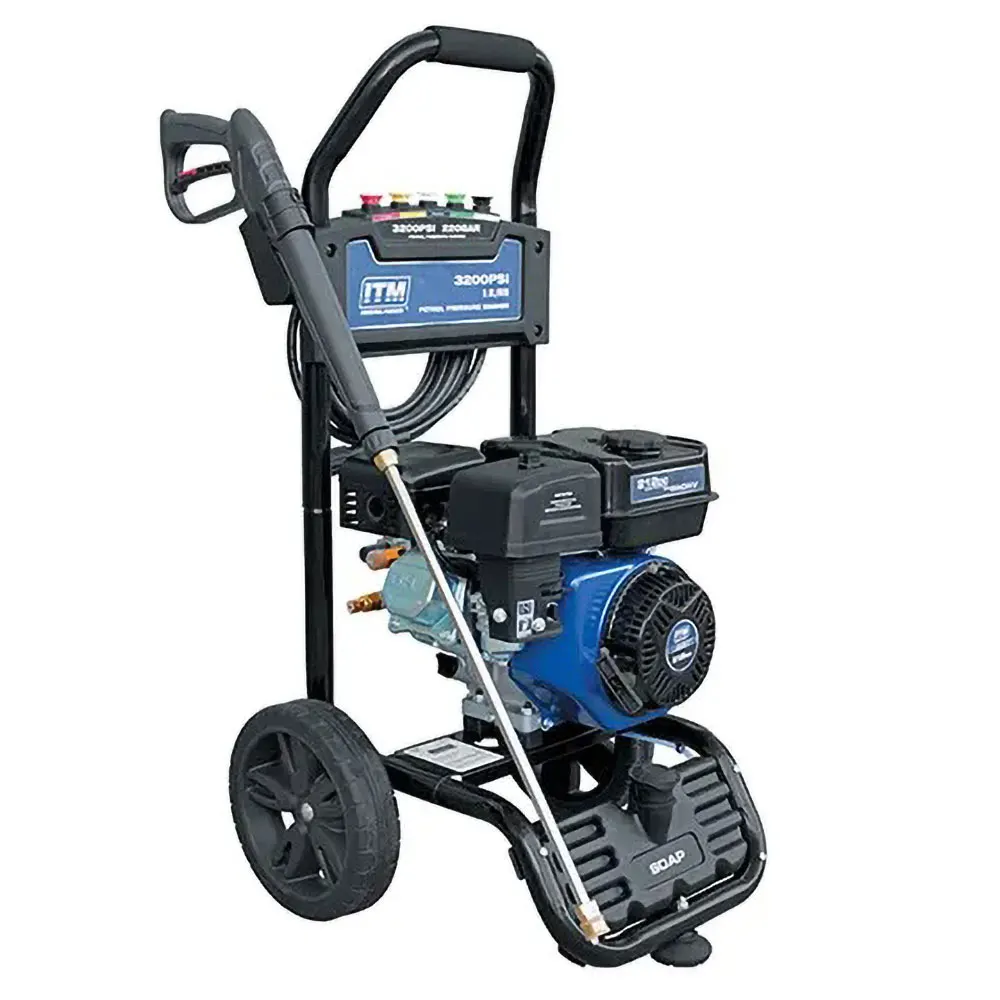 ITM 3200PSI 9.5L/Min Petrol Pressure Washer TM540-3200