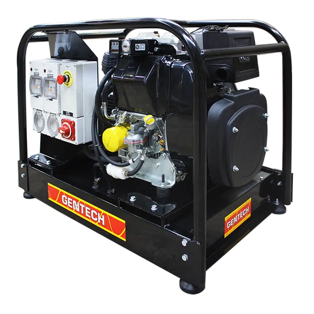 GENTECH 8.5kVa Yanmar Powered Mine Diesel Generator ED8500KSRE-MINE