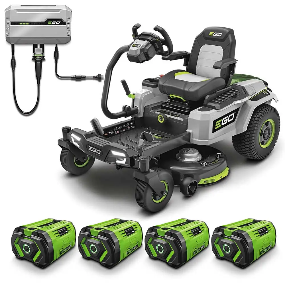 EGO POWER+ 56V 4 x 12Ah 42inch E Steer Zero Turn Ride on Mower Kit ZT4205E-S