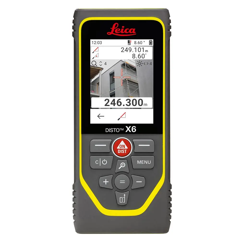 LEICA DISTO X6 250m Laser Distance Measurer with Bluetooth LG950909