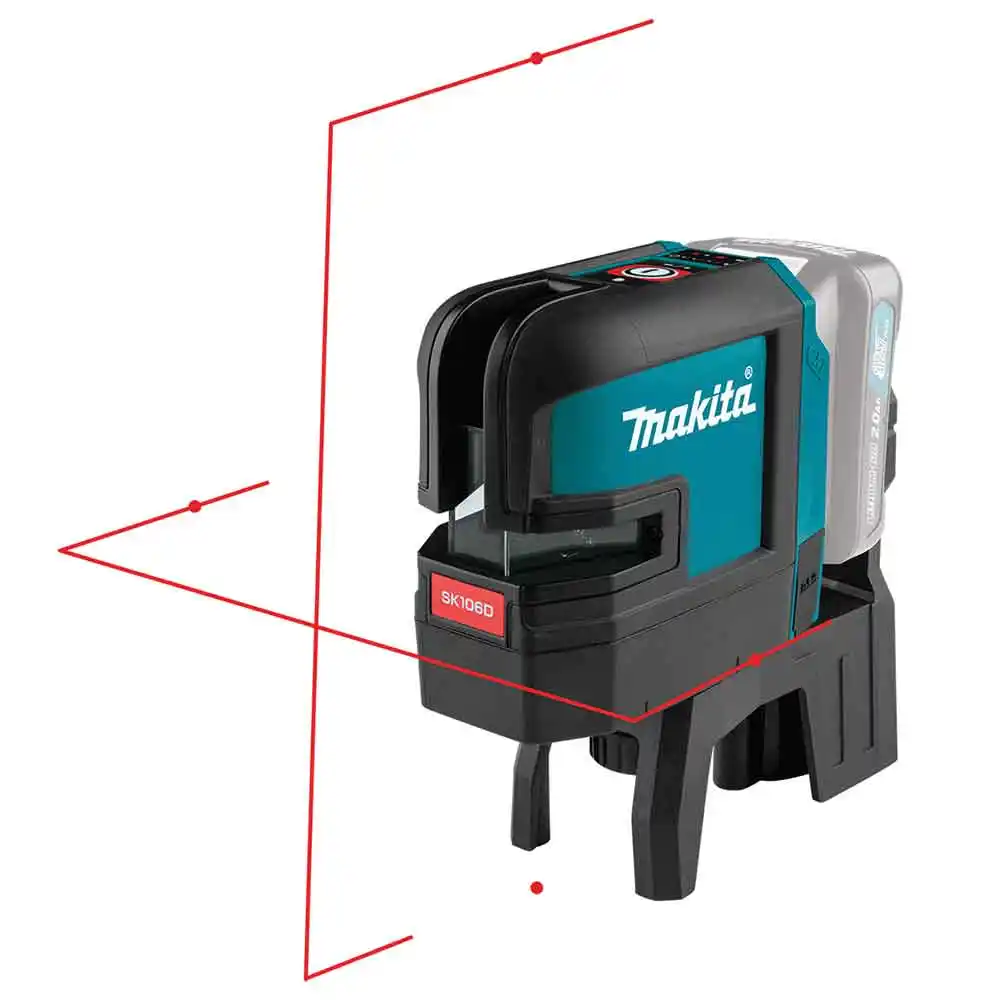 MAKITA 12V Max Red 4 Point Crossline Laser SK106DZ