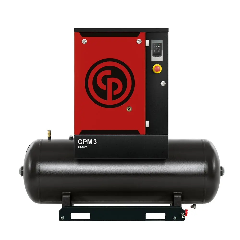 CHICAGO PNEUMATIC 200L CPM 3/10T 3HP 15A Single Phase Rotary Screw Compressor 4152051439