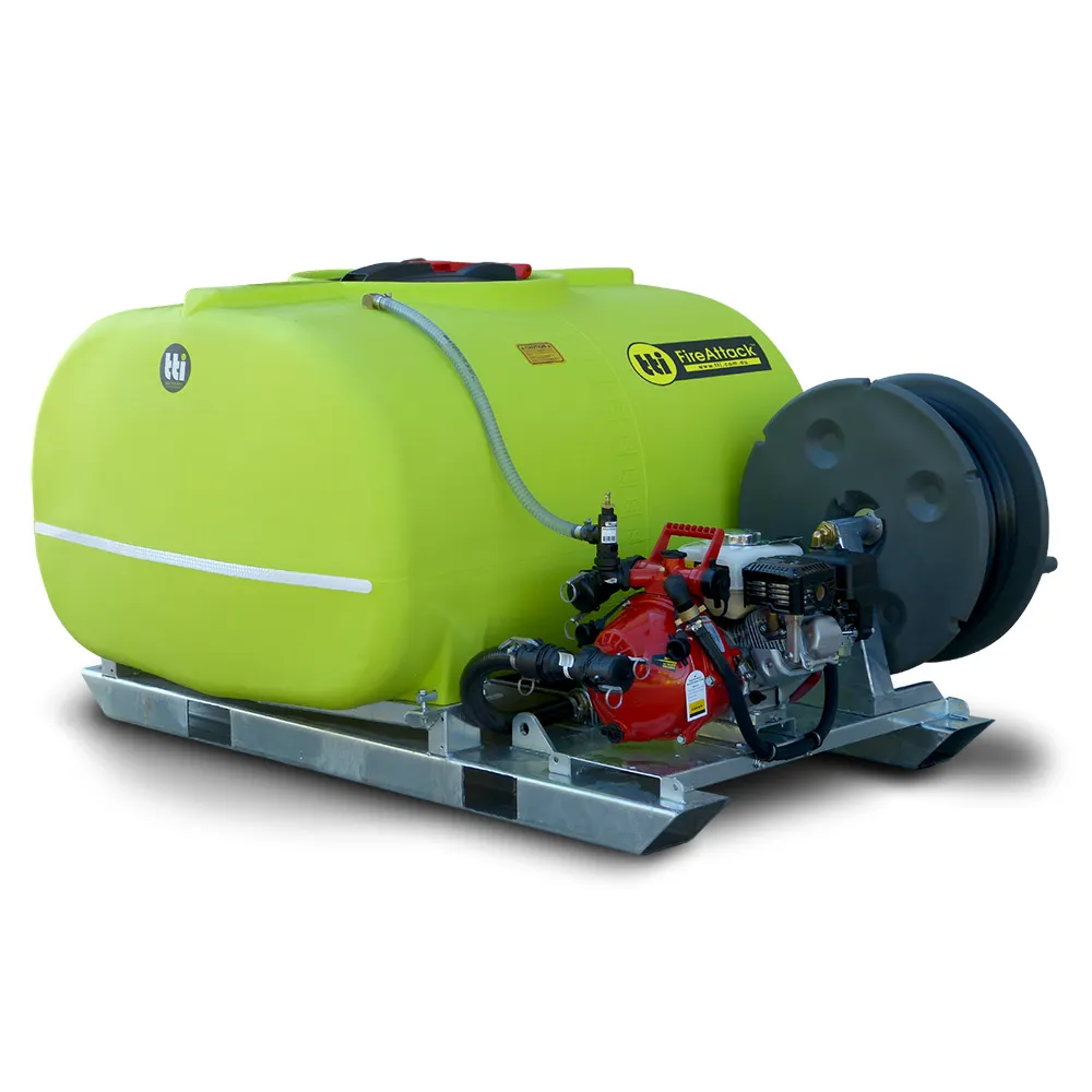 TRANS TANK INTERNATIONAL 1500L FireAttack Deluxe Slip-On Skid Fire Fighting Unit I-06050