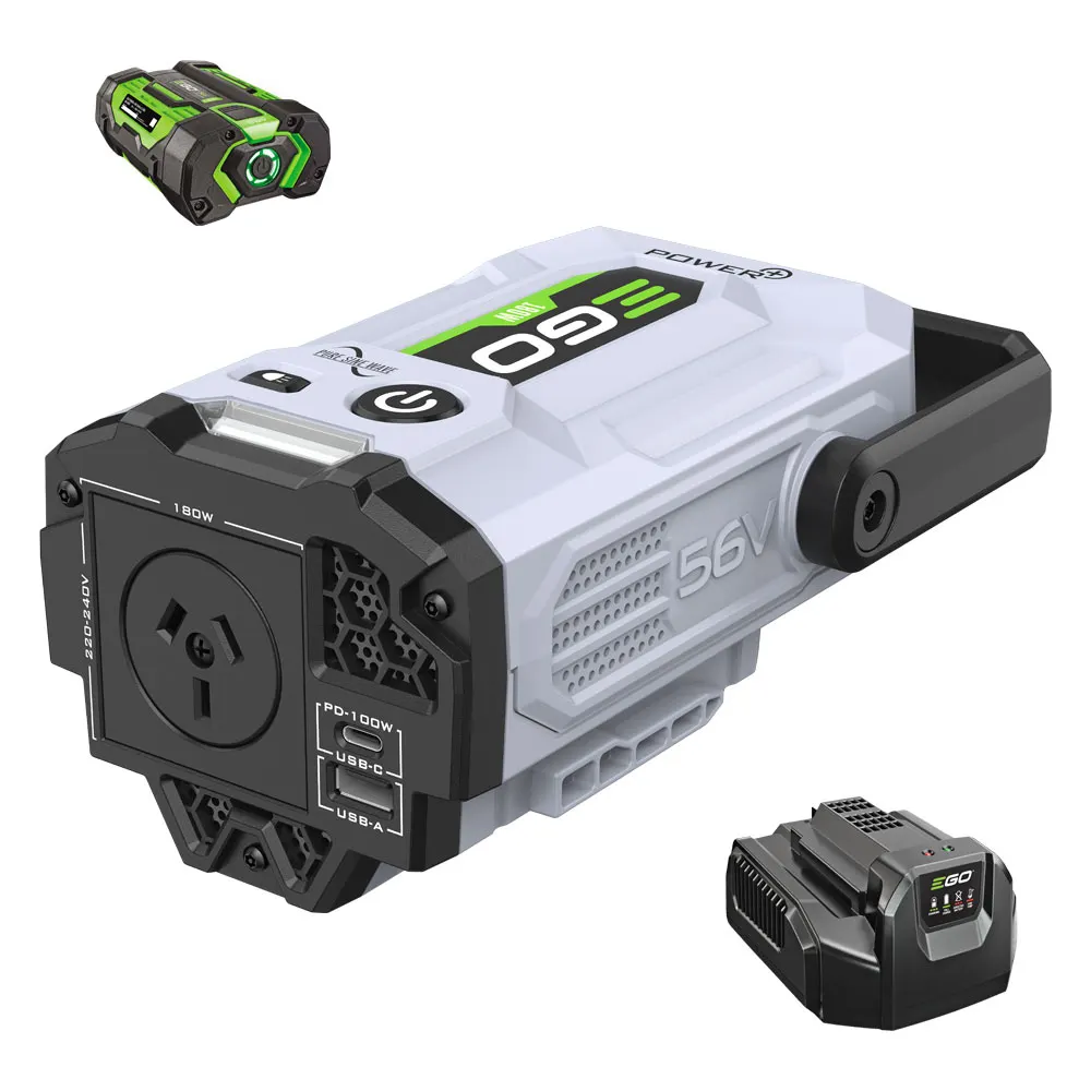 EGO 56V 1 x 2.Ah Nexus Escape 180W Power Inverter Kit PAD1801E