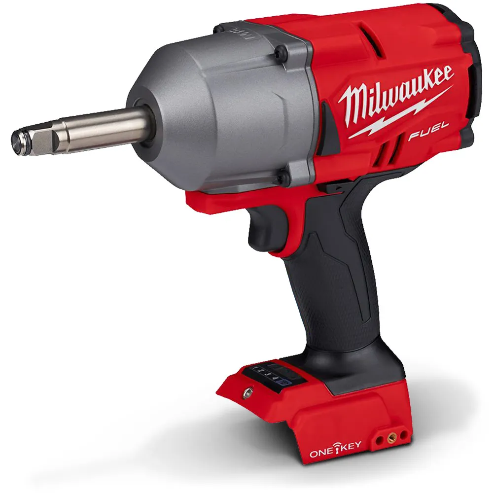 MILWAUKEE 18V FUEL 1/2inch Extended Anvil High Torque Impact Wrench w/ ONE-KEY Skin M18ONEFHIWF12E-0