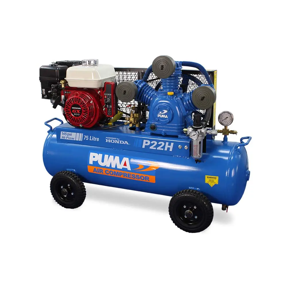 PUMA 6.5HP 440L/min Electric Start Honda Petrol Compressor PUP22HES