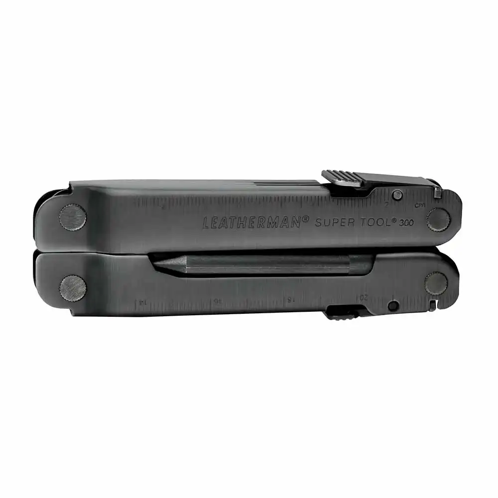 LEATHERMAN Supertool 300 EOD (Explosive Ord. Disp.) Black Oxide Multi-Tool with MOLLE Black Sheath YL831369
