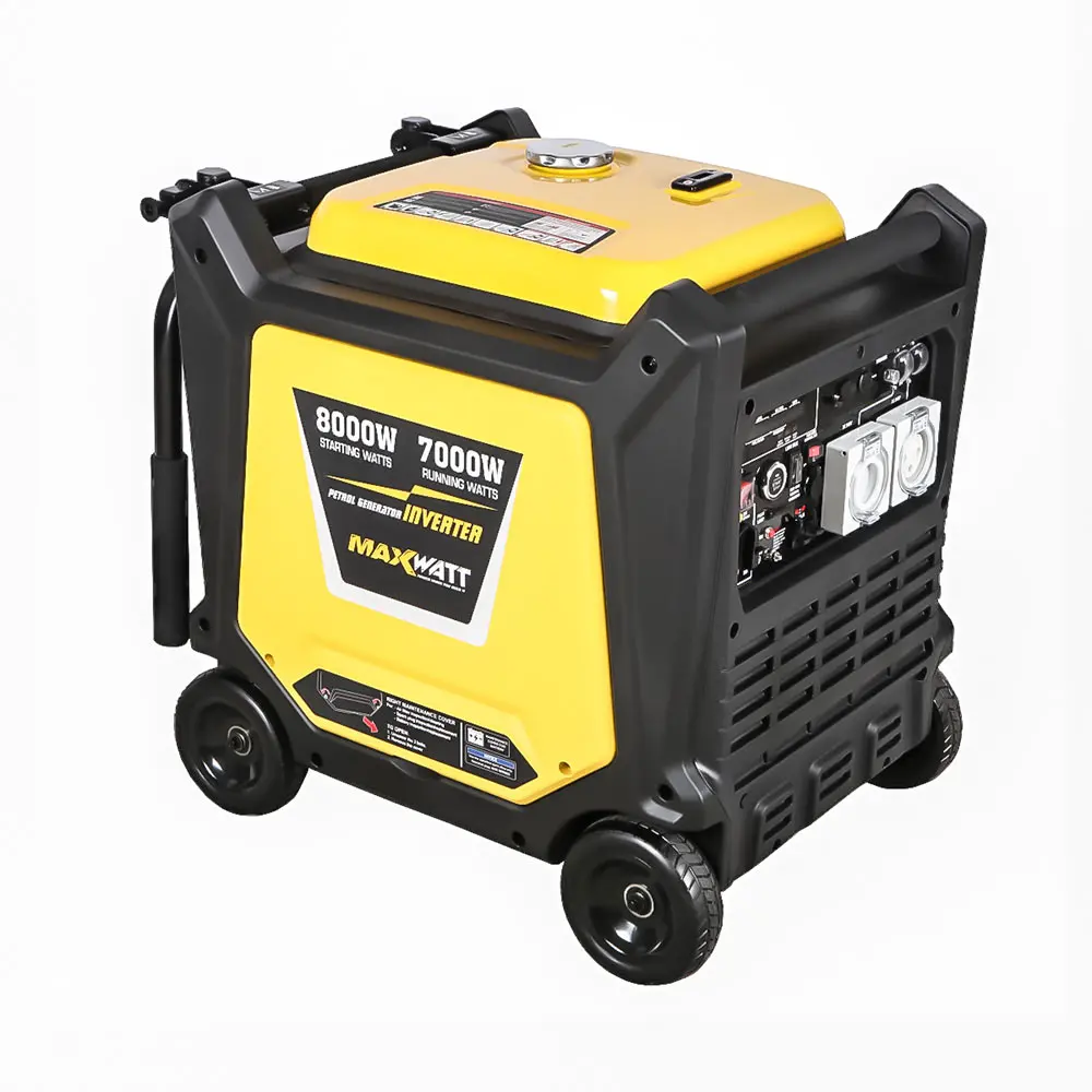 MAXWATT 8000W Electric/Remote Start w/ 2 Wire Auto Start Inverter Generator MX8000IS
