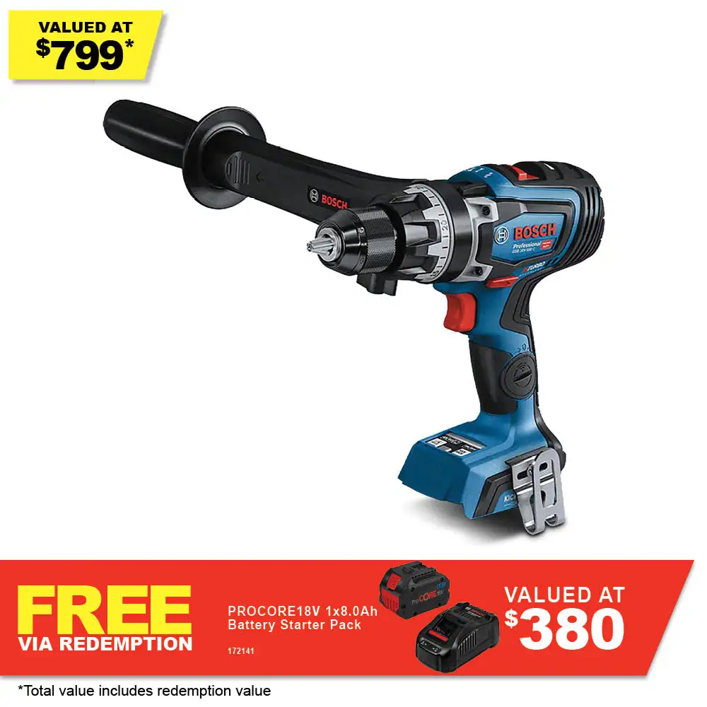 BOSCH 18V BITURBO Brushless 13mm Hammer Drill Skin GSB 18V-150 C 06019J5140