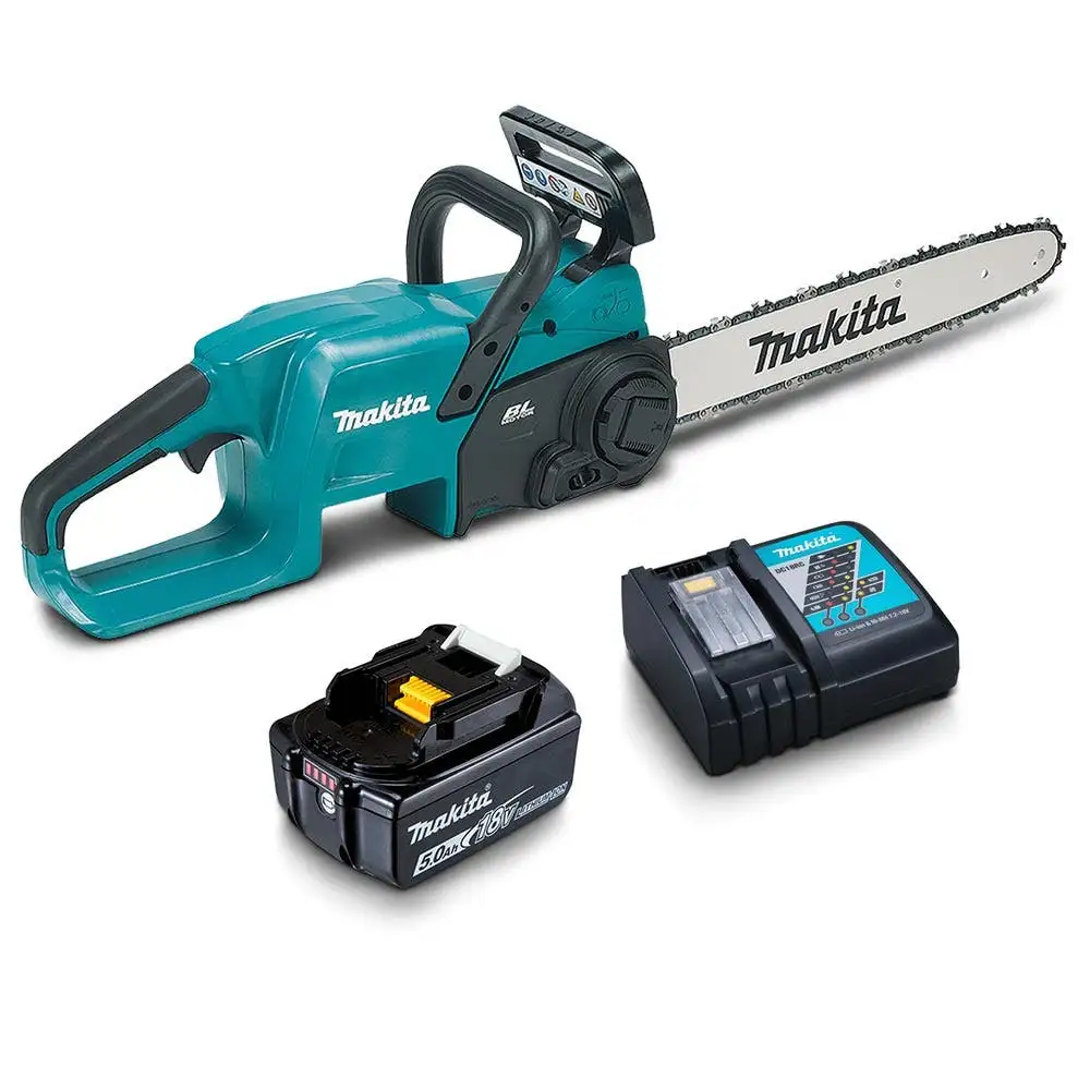 MAKITA 18V 1 x 5.0Ah 400mm Chainsaw Kit DUC407RTX2