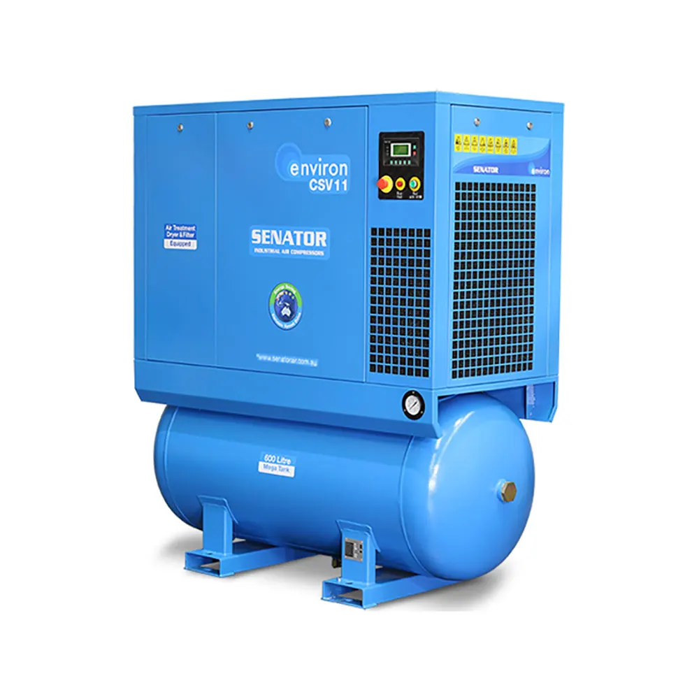 SENATOR 15.0HP 600L 4-in-1 Variable Speed Screw Compressor Air Station SE CSV11-8