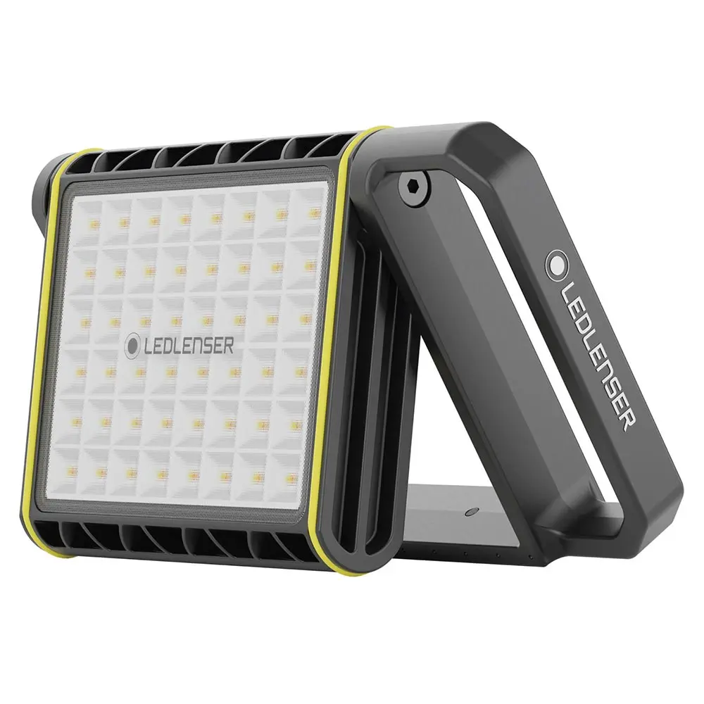 LEDLENSER 4000LM AF8R IP67 Hybrid Rechargeable Mains Floodlight - White ZL502911
