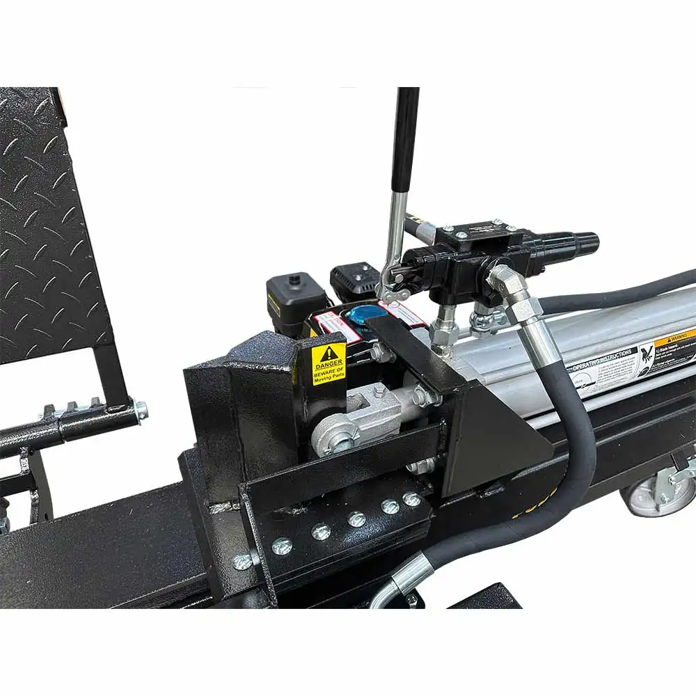 BLACK DIAMOND 30T 6.5HP 610mm Manual Start With Lift Table Log Splitter LS30LTBD