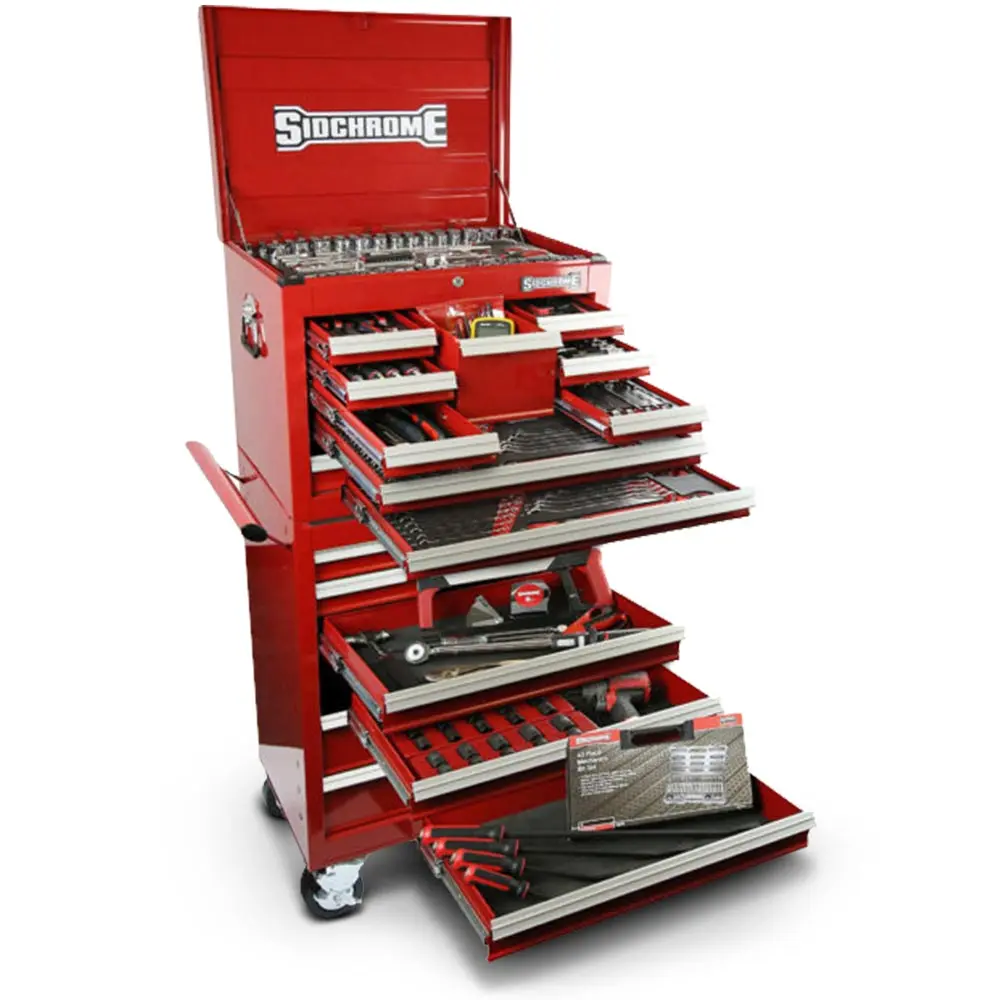 SIDCHROME 334 Piece Metric A/F Tool Kit SCMT11405