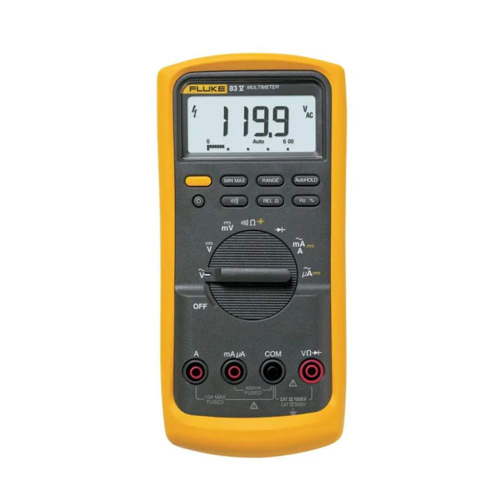 FLUKE CAT III 1000V, CAT IV 600V 83V Multimeter FLU83V