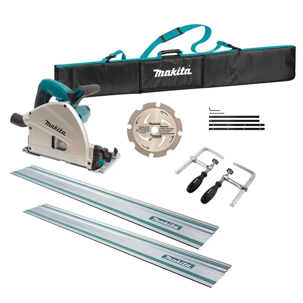 MAKITA 1300W 165mm Plunge Cut Circular Saw Kit SP6000JT2X