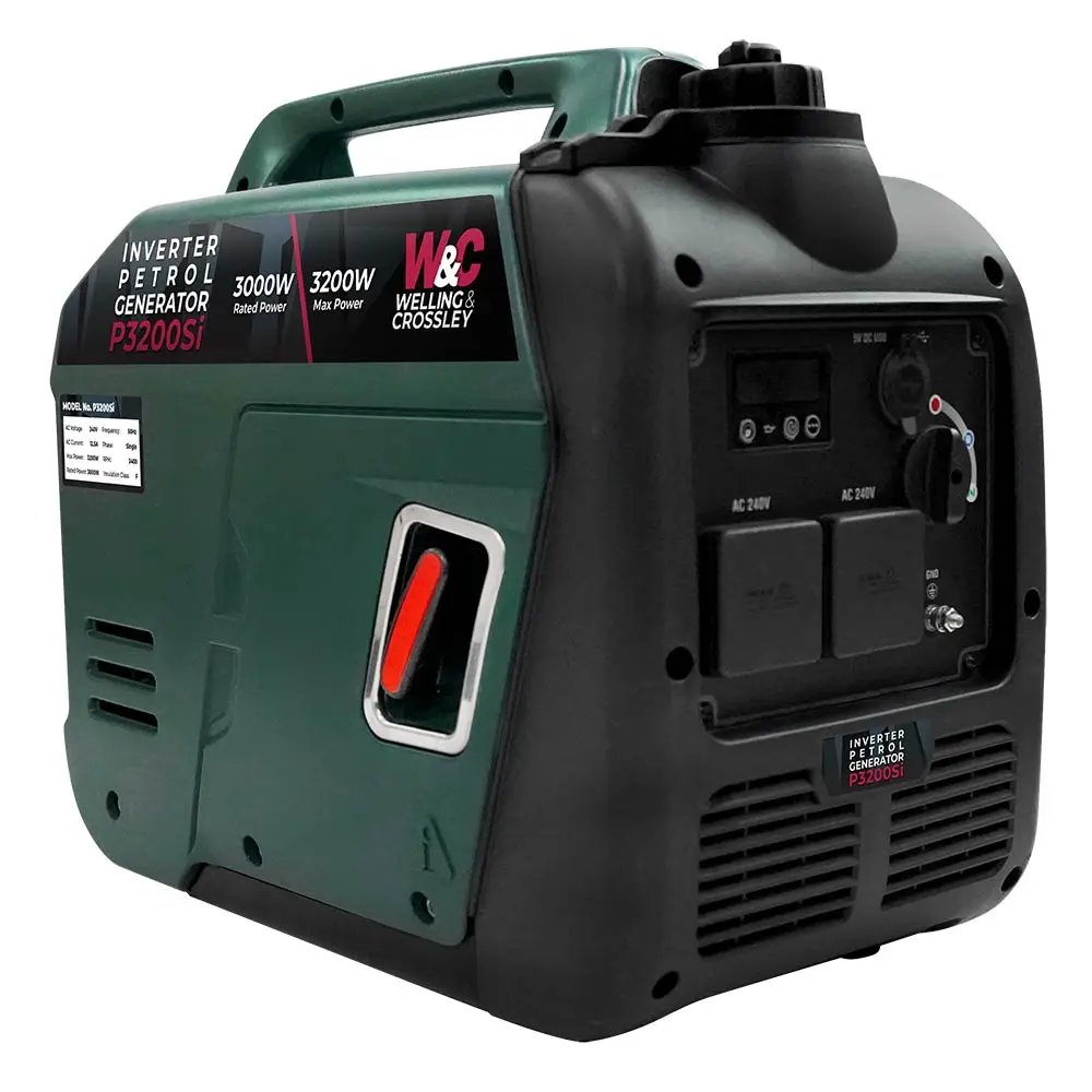 WELLING & CROSSLEY 3200w Smart Silent Generator Inverter WC-P3200SI