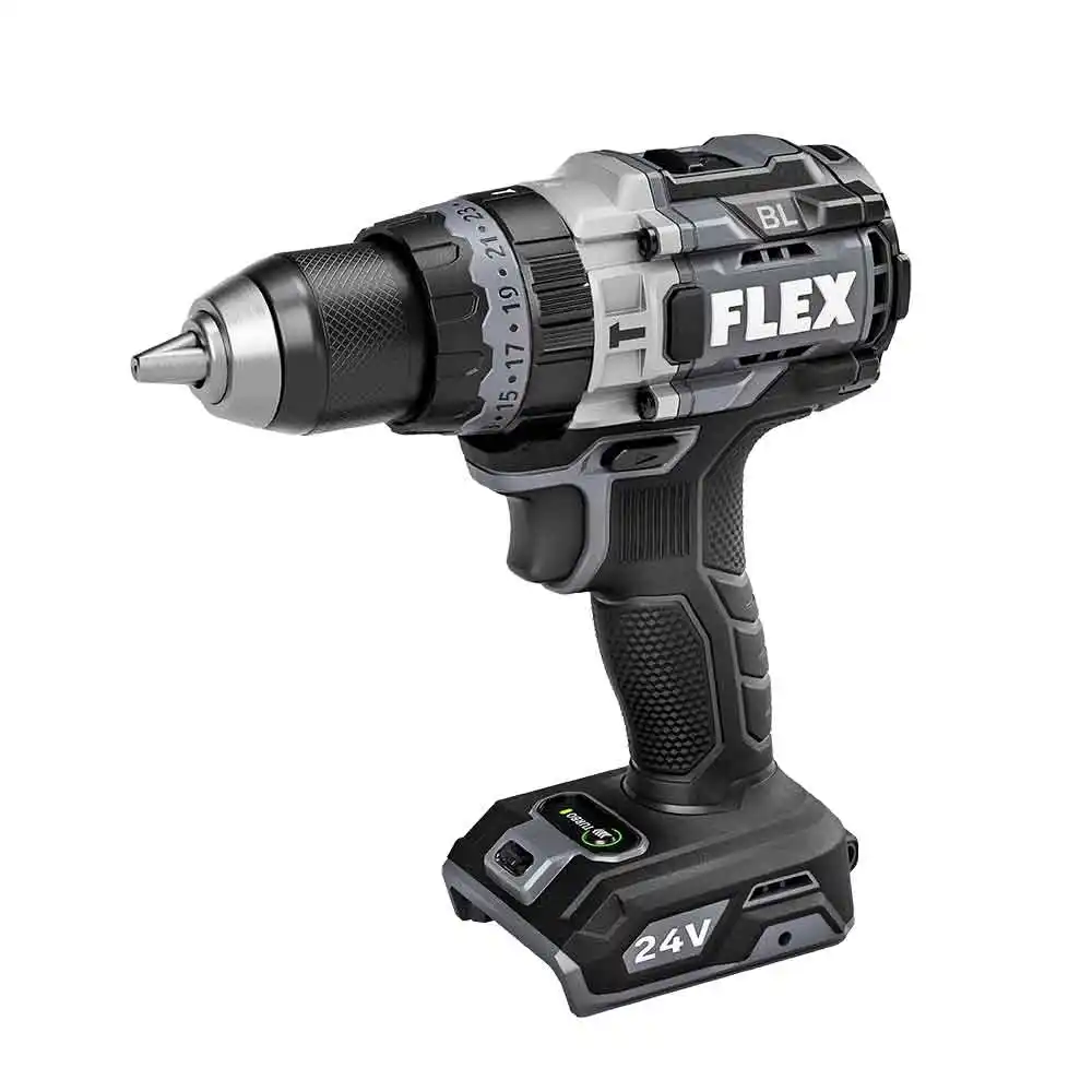 FLEX 24V Brushless 13mm 158nm 2 Speed Hammer Drill Skin FXA1271T-Z