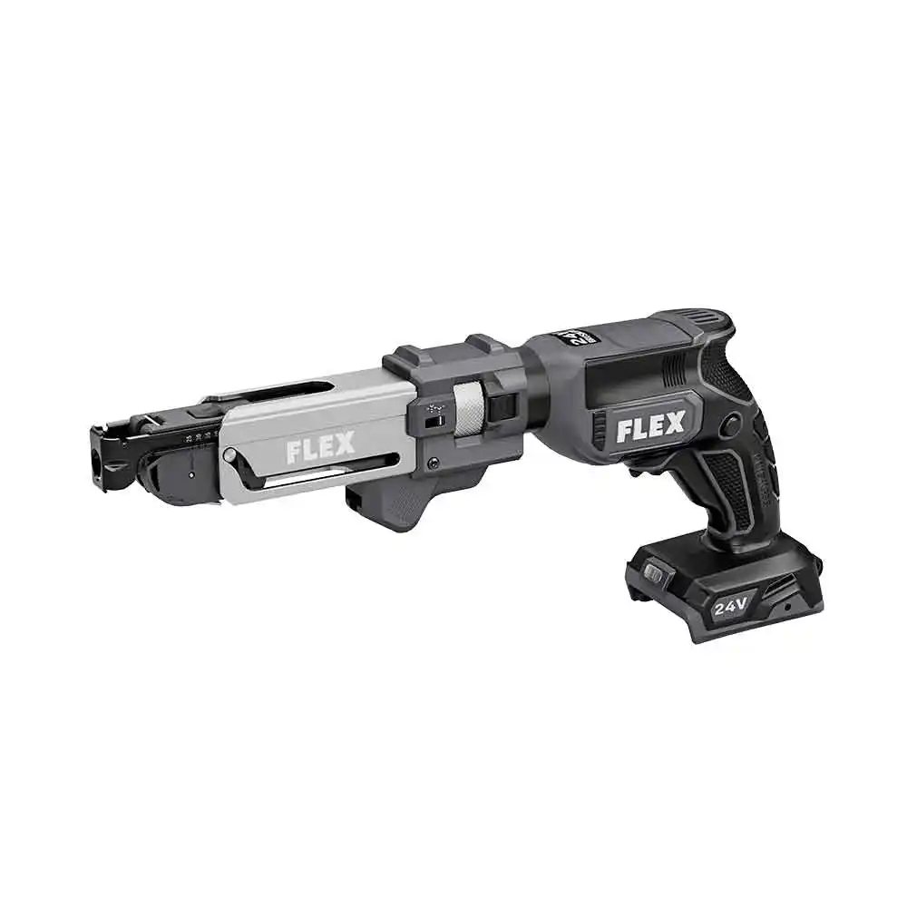 FLEX 24V Brushless 1/4" Drywall Screw Gun with Magazine Attachment Skin FXA1611-Z