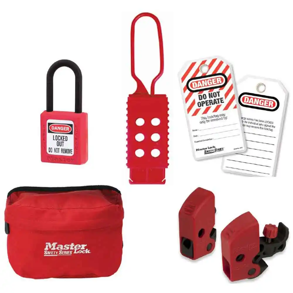 MASTER LOCK Sparky Lockout Starter Padlock Kit SSK406