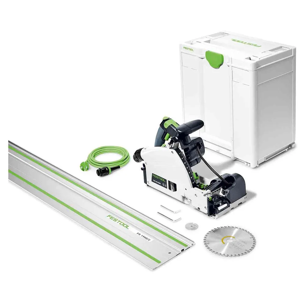 FESTOOL TSV 60K 168mm Plunge Cut Scoring Saw in Systainer with 1900mm Rail 577745