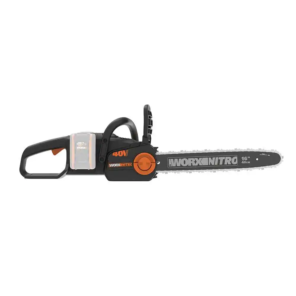 WORX 40V 2 x 20V 40cm Chainsaw Skin WG385E.9