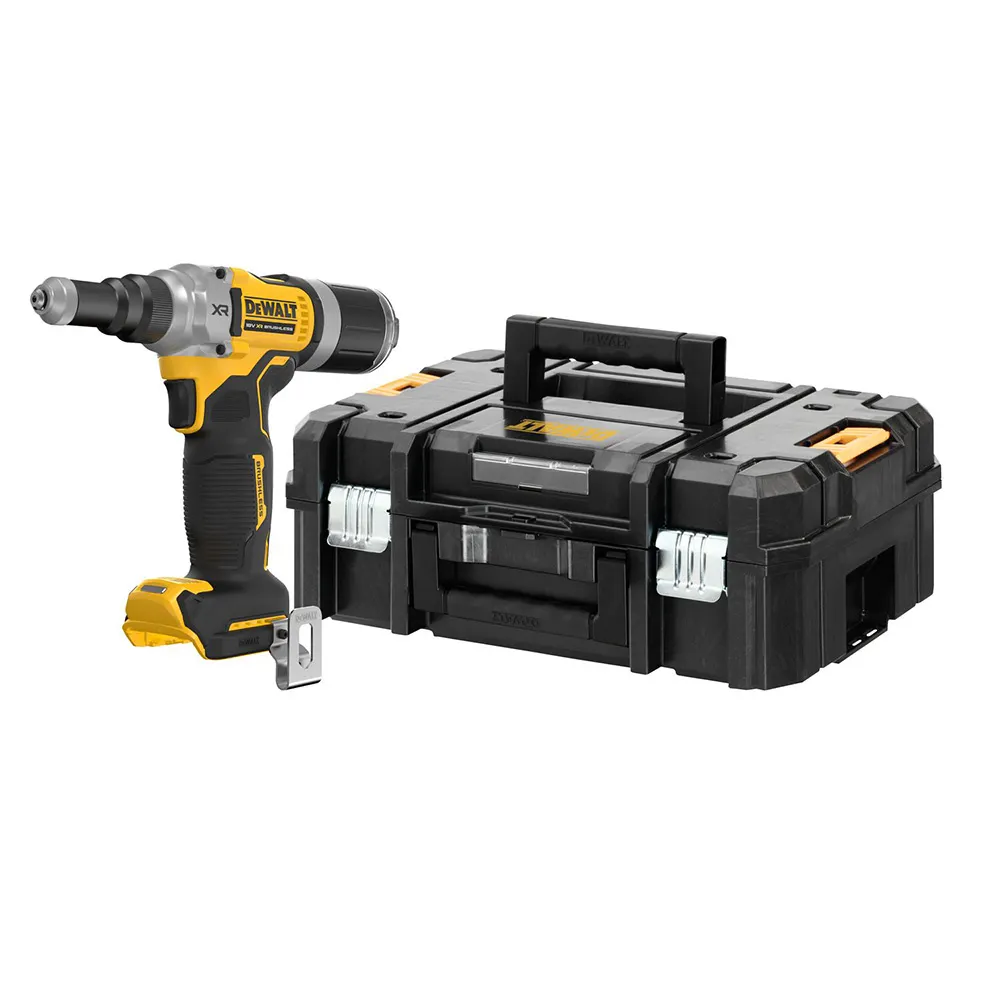 DEWALT 18V XR Brushless 6.4mm Rivet Tool Skin w/ TSTAK DCF414NT-XJ