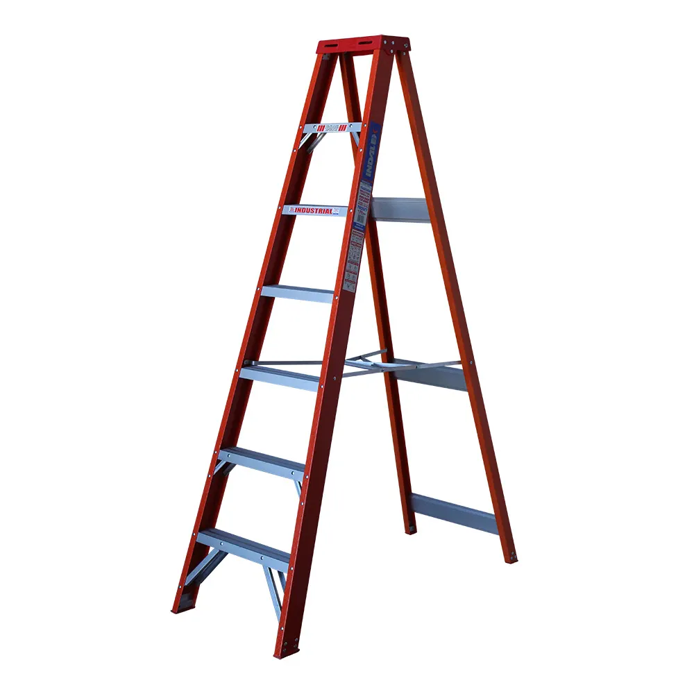 INDALEX 120kg Trade 2.1m Single Sided Fibreglass Step TRDSF7