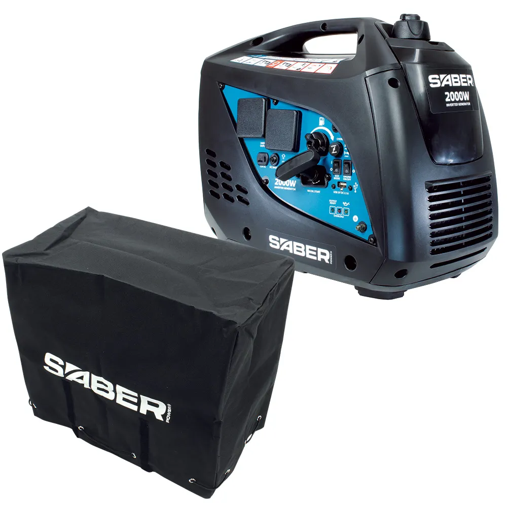 SABER Generator Petrol Inv 2000W with Cover TTKIT630