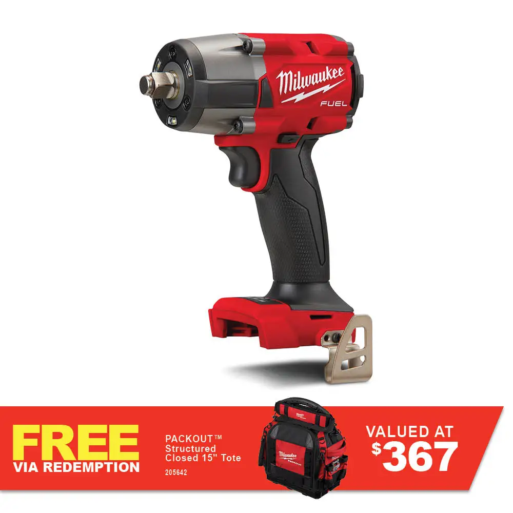 MILWAUKEE 18V FUEL 1/2inch Mid-Torque Impact Wrench Skin M18FMTIW2F12-0