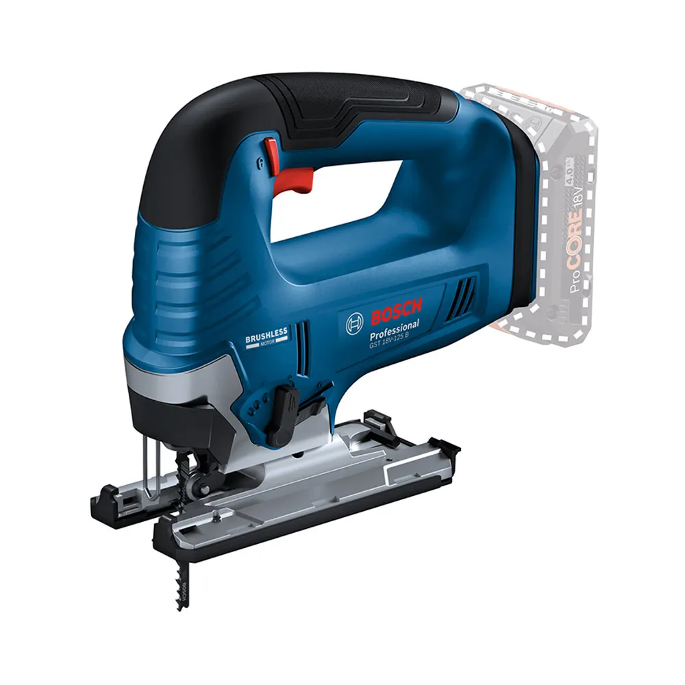BOSCH 18V Brushless 3500RPM 26mm Jigsaw Skin GST18V-125B 06015B3040
