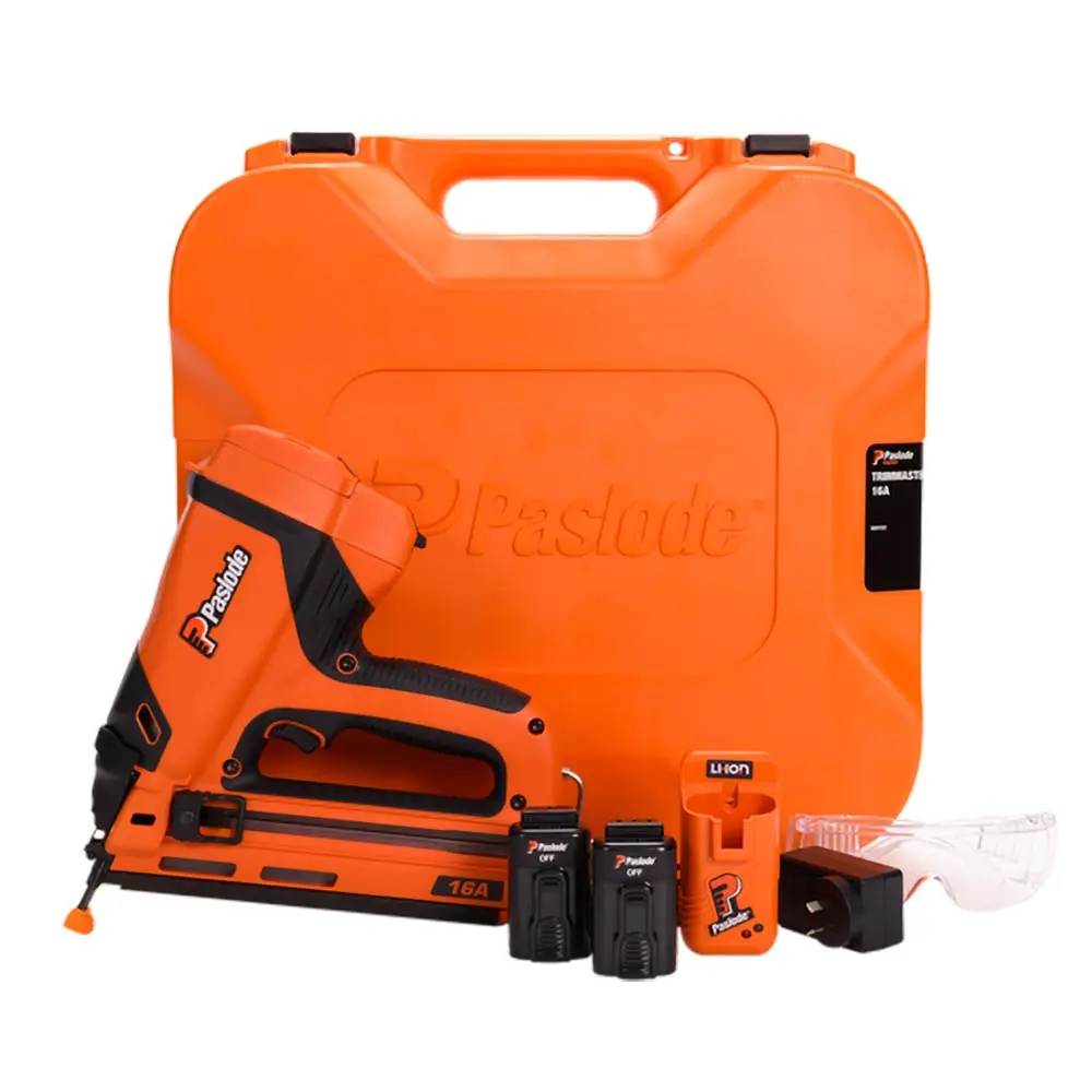 PASLODE 16G 2 x 7.4V Impulse Trimmaster Angled Bradder Kit B20722