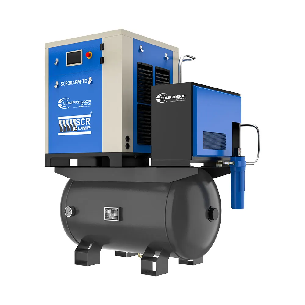 COMPRESSOR SYSTEMS Westair 1699L/M 500L 15HP Rotary Screw Compressor SCR15APM-TD