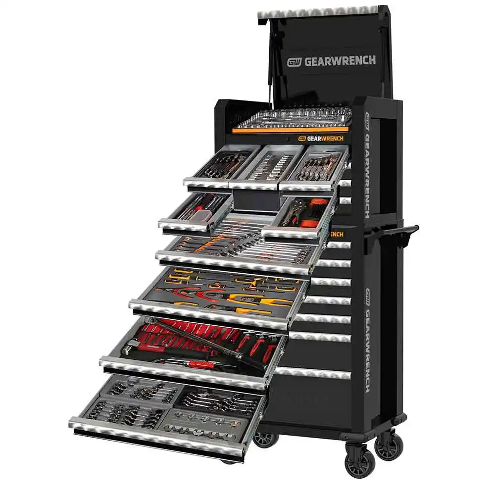 GEARWRENCH 311 Piece Combination Tool Kit 28" Chest Trolley 77012